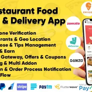 Multi Restaurant Food Ordering & Delivery Application | Restaurant Management